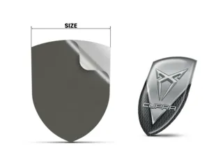 Seat Cupra Emblemaufkleber Pro Max Langlebig Stilvoll Design
